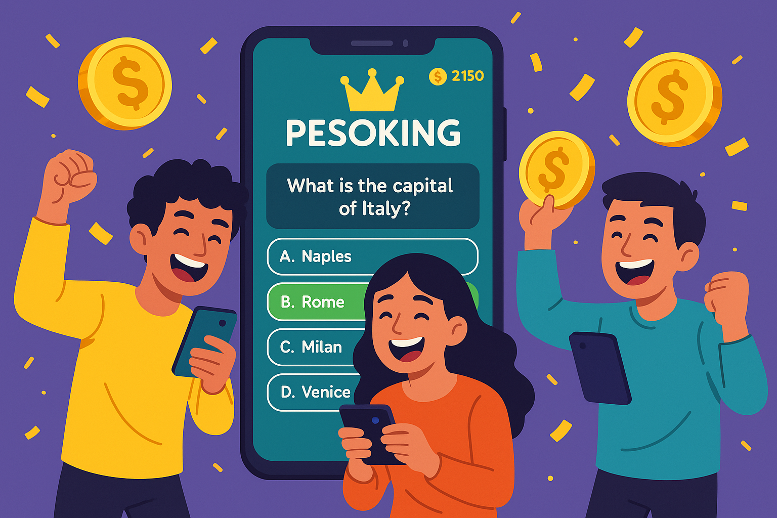 PesoKing Illustration